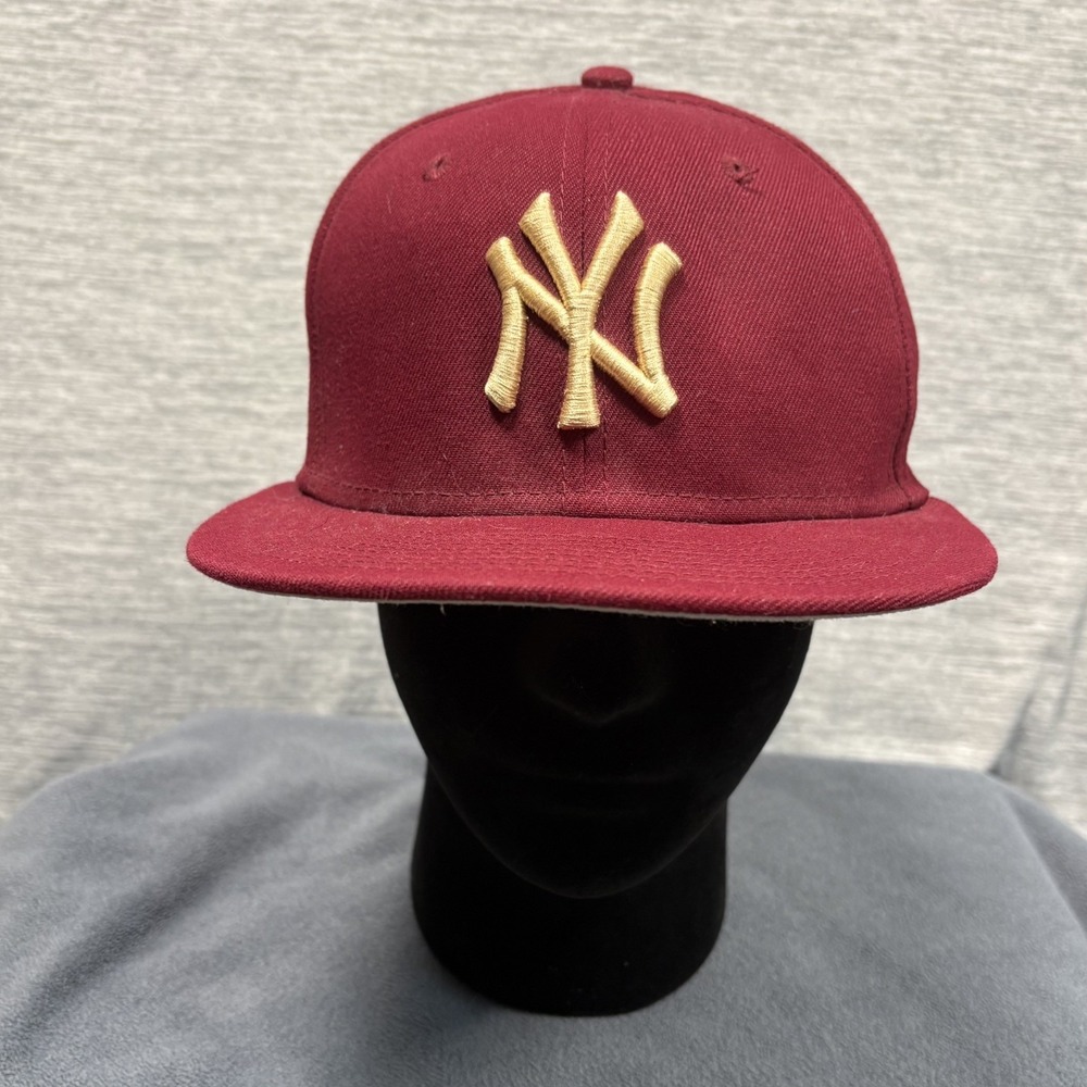 New Era 59Fifty NY Yankees 1999 World Series Fitted Hat Cooperstown 7 1/8 56.8cm